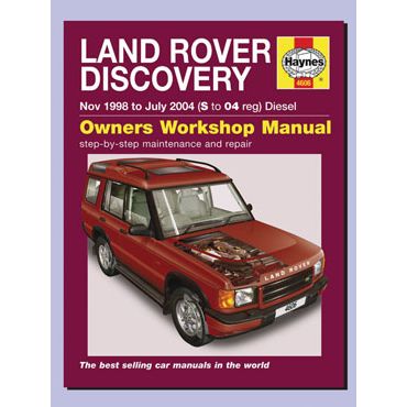 Haynes Manual Discovery 2 TD5 98-04 DA4493