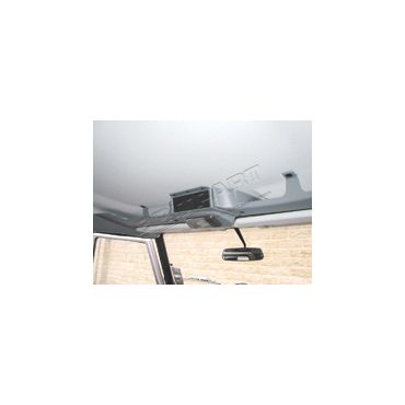 Roof Console (Britpart) Defender 90/11/130 1983 Onwards without Sunroof - Grey DA4629
