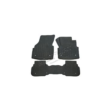 Front / Rear Heavy Duty Rubber Mat Set RHD (Britpart) Discovery Sport - DA4827