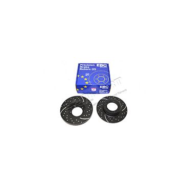 Brake Disc Rear 110/130 98-  (EBC) LR018026 SDB000330 LR189509 DA4855 GD1188
