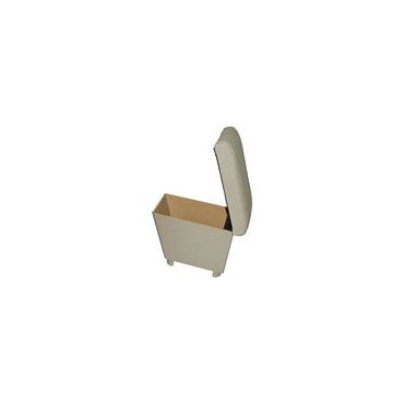 Cubby Box & Armrest FL2 Almond Leather (Britpart) DA5112