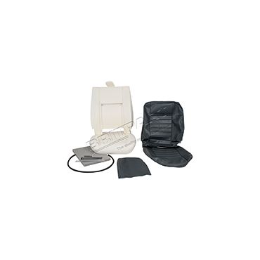 Seat Retrim Kit Grey Vinyl (Outer) 90/110 1985-2007 (Britpart) DA5630 DA5630E