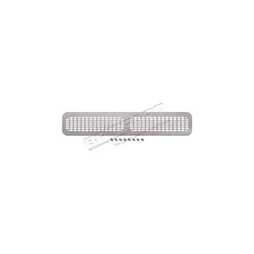 Stainless Steel Front Lower Grille With Fixings - Non-Air Con Models- (Britpart) Defender - DA6552