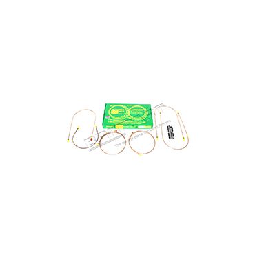 Brake Pipe Set Series 2A 1969 4-Cylinder to Suffix G SWB RHD (Britpart) DA7401