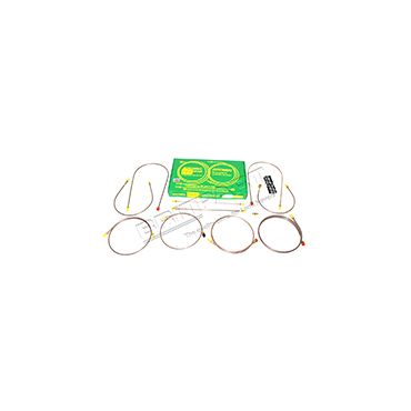 Brake Pipe Set LWB up to 1969 *see description* RHD (Britpart) Series 2A - DA7405