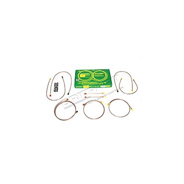 Brake Pipe Set SWB up to 1975 *see description* RHD (Britpart) Series 3 - DA7412