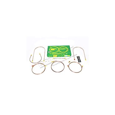 Brake Pipe Set SWB 1958 - 1969 *see description* LHD (Britpart) Series 2 - DA7428