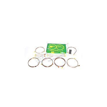 Brake Pipe Set LWB Single Line 4/6 Cyl LHD (Britpart) Series 3 - DA7431