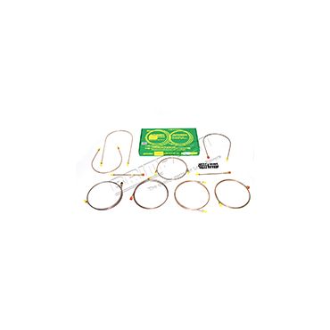 Brake Pipe Set SWB Dual System to Early 1980 LHD (Britpart) Series 3 - DA7432