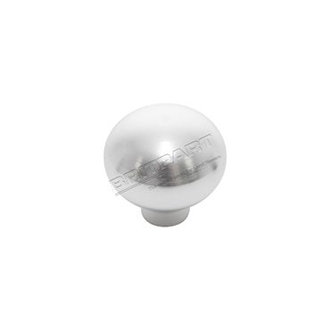 Vent Knob Single Silver (Britpart) Defender 90/110/130 up to 2007 - DA8948