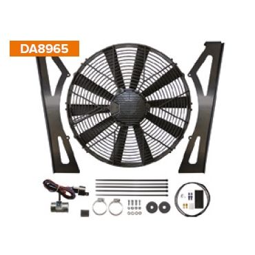 15.2&quot; High Power Suction Fan (Britpart) Defender 90/110 2.5l Petrol, Diesel, TD  DA8965