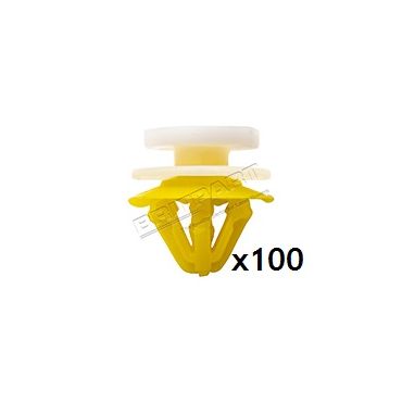 Body Trim Clip x100 (Britpart) - DYC101420X