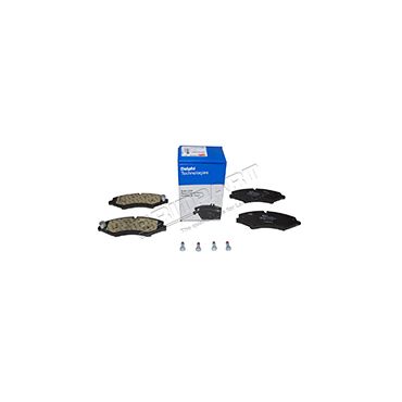 Front Brake Pad Set (Delphi) 614123463 LR016962 LR021253 LR015578 LR032063 LR051626 LP2176 *See Info*