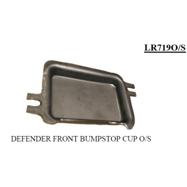 Front Bumpstop Cup O/S LR719 O/S