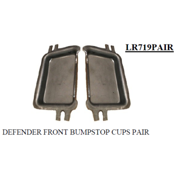 Front Bumpstop Cup Pair  LR719PAIR