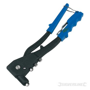 Hand Riveter & 60 Rivets (Silverline) PL61