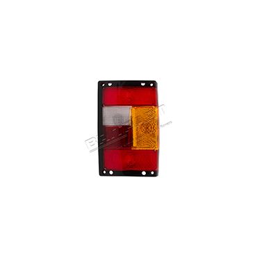 Light Lens Rear RH Black Edge (Britpart) RTC4590