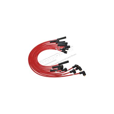 Ignition Lead Set HT V8 8mm Red Uprated  (Eurospare XP) RTC6551XP