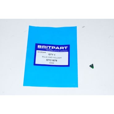 Bulb And Holder Switch illumination Green (Britpart) STC1878