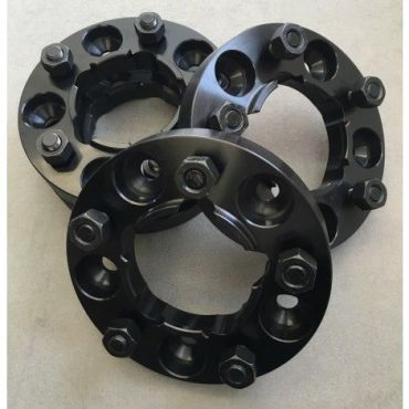 Wheel Spacers Alloy 30mm In Black (Terrafirma) TF301B BA3410B