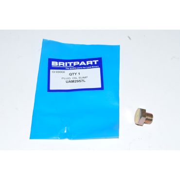 Sump Plug 300Tdi Early Type Copper Washer (Britpart) UAM2957L