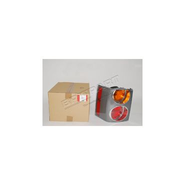 Lamp Rear LH With Side Marker NAS Spec 05-09 Orange / Red Lens (Genuine) XFB500370