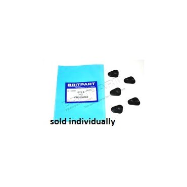 Key Fob Rubber Button (Britpart) YWC000300