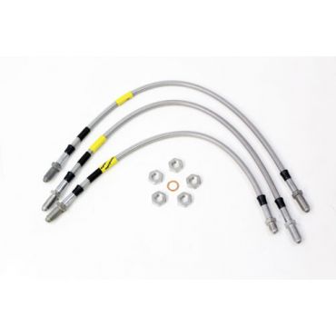 Brake Hose Set Braided +50mm 90 83-98 (Goodridge) BA158L TF600 TF600L TF640GD