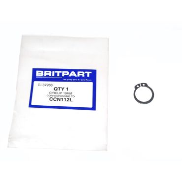 CIRCLIP 19MM (BRITPART) CCN112L