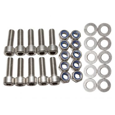 Crossmember Rear Kit Stainless Steel Cap Head 90/110 (Britpart) DA1136 BK0191
