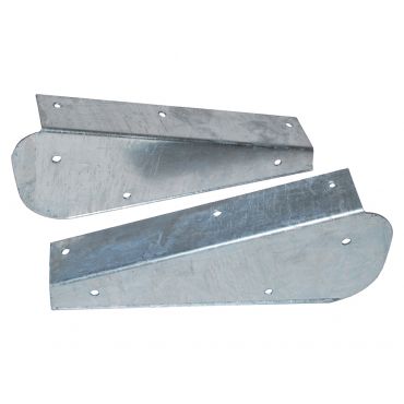 Mudflap Bracket Rear 90 Galvanised (Britpart) DA1187 MUC3986 MUC3987