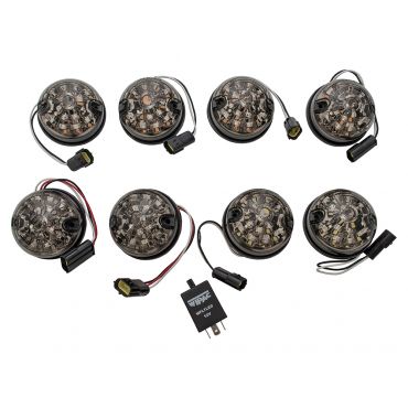 LED Light Kit Smoked Lenses  Defender Series 2/3 (WIPAC) DA1190 HLK003