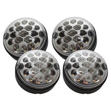 Front Clear NAS LED Upgrade Kit (Britpart) Defender 90/110/130 - DA1274CL