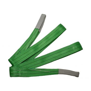 2 Ton Flat Webbing Sling - 5M x 60mm - Green - (Britpart) DA1279