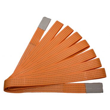 Tow Strap Loop and Loop - 8M x 50mm - Orange - (Britpart) DA1283