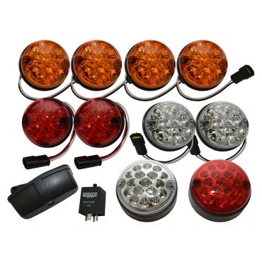 DELUXE COLOURED LENS LED LIGHT KIT - WIPAC DA1292
