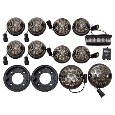 Deluxe LED Smoked light kit Series &amp; Defender DA1577