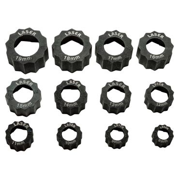 Laser Damaged Nut/ Bolt Extractor Set  12 Piece da1878 Laser 7524