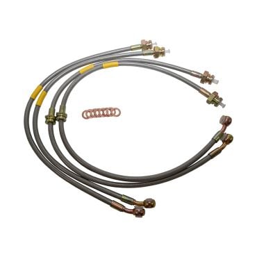 Brake Hose Set D2 Braided +150MM (Britpart) DA2414150S