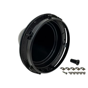 Headlamp Mounting Bowl -93 Black Rim (Wipac) S5400 DA3010B