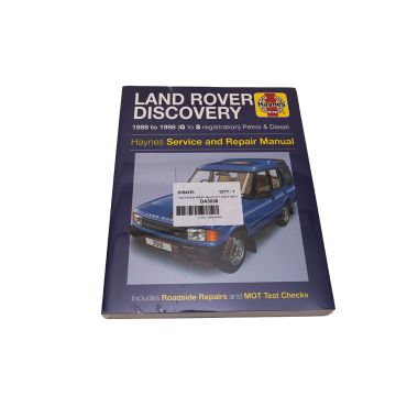 Haynes Manual Discovery 1 TDI & V8 DA3036