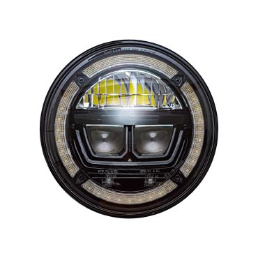7 Inch Halo DRL Headlamp RHD (Britpart) DA3462K