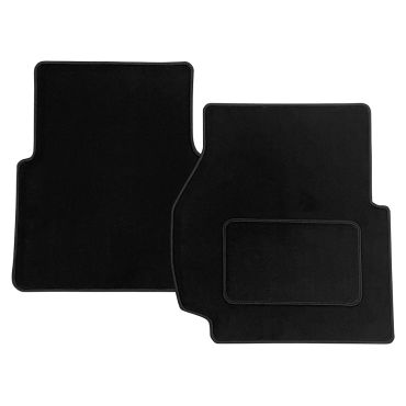 Carpet Set Front  RHD  Black  Defender  Puma 2.2 Engined DA3986BLACK  