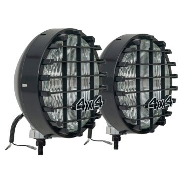 Driving Lamps Pair Spot Lights 8" Pair (Britpart) DA4088