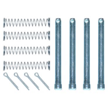 Brake Pad Rear Fitting Kit 110/130 98-02 (Britpart) DA4105 EFK115
