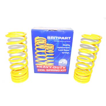 Britpart Yellow Meduim +40mm Rear Springs 110 (Britpart) DA4206
