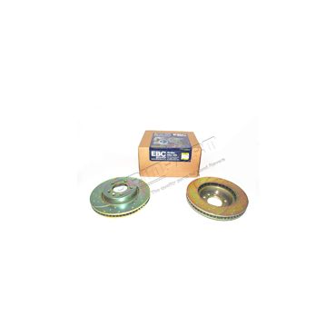Brake Discs x2 Brake Disc Front 2.7 V6 (Britpart) SDB000603 SDB000604 LR189030 *See Notes* EBC DA4475