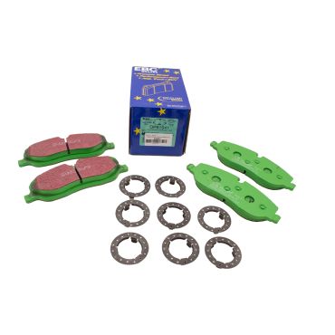 Front Brake Pad Set (EBC Green Stuff) SFP500010 LR019618 DA4481 LR134694