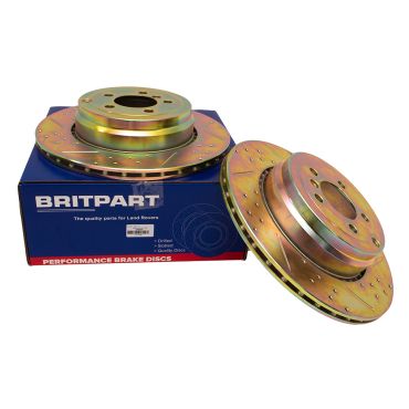 Rear Brake Disc 5.0 SC & 4.4 TDV8 (Britpart) LR011891 LR031846 LR011891 DA4626