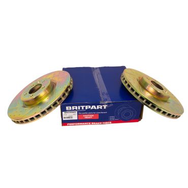 Brake Disc Front 380mm (Britpart) LR189039 LR016176 DA4627